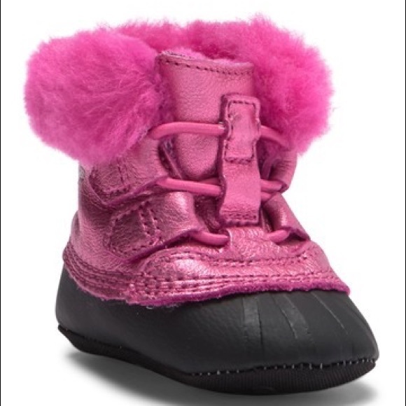 💕Sorel - Genuine Shearling Leather Bootie💕 - Picture 1 of 6